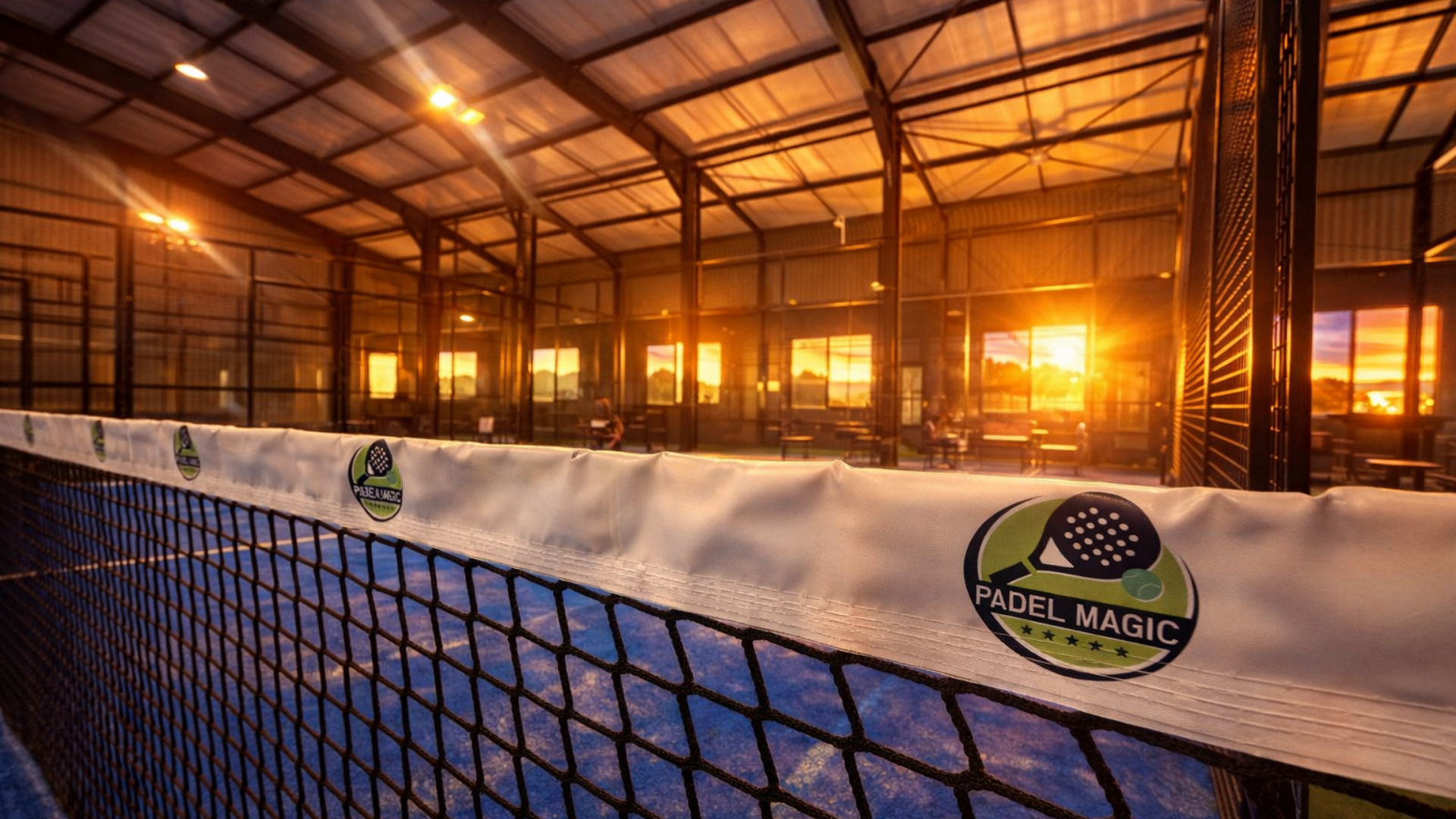 Padel players in action at Padel Magic Benoni