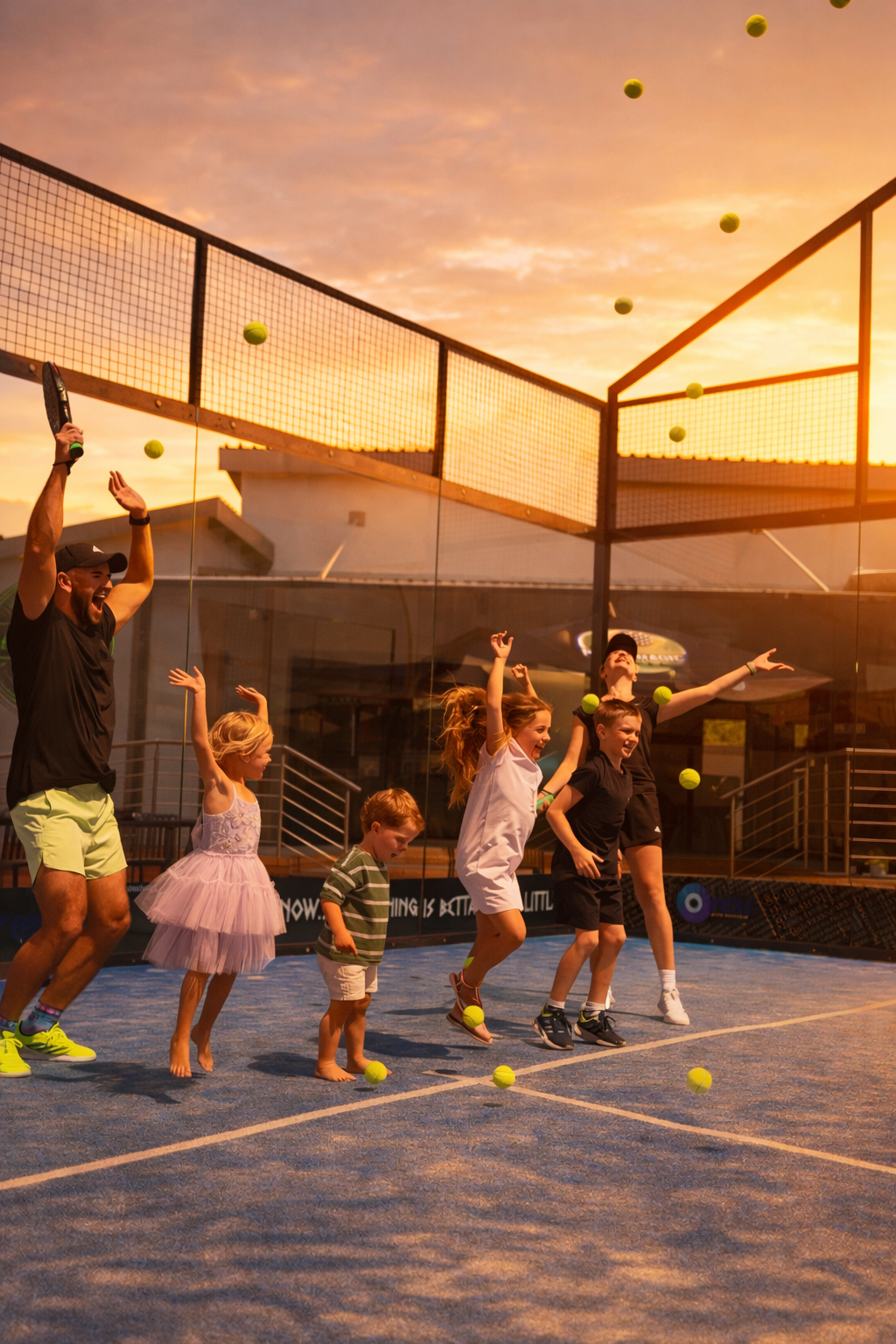 Padel event experience at Padel Magic