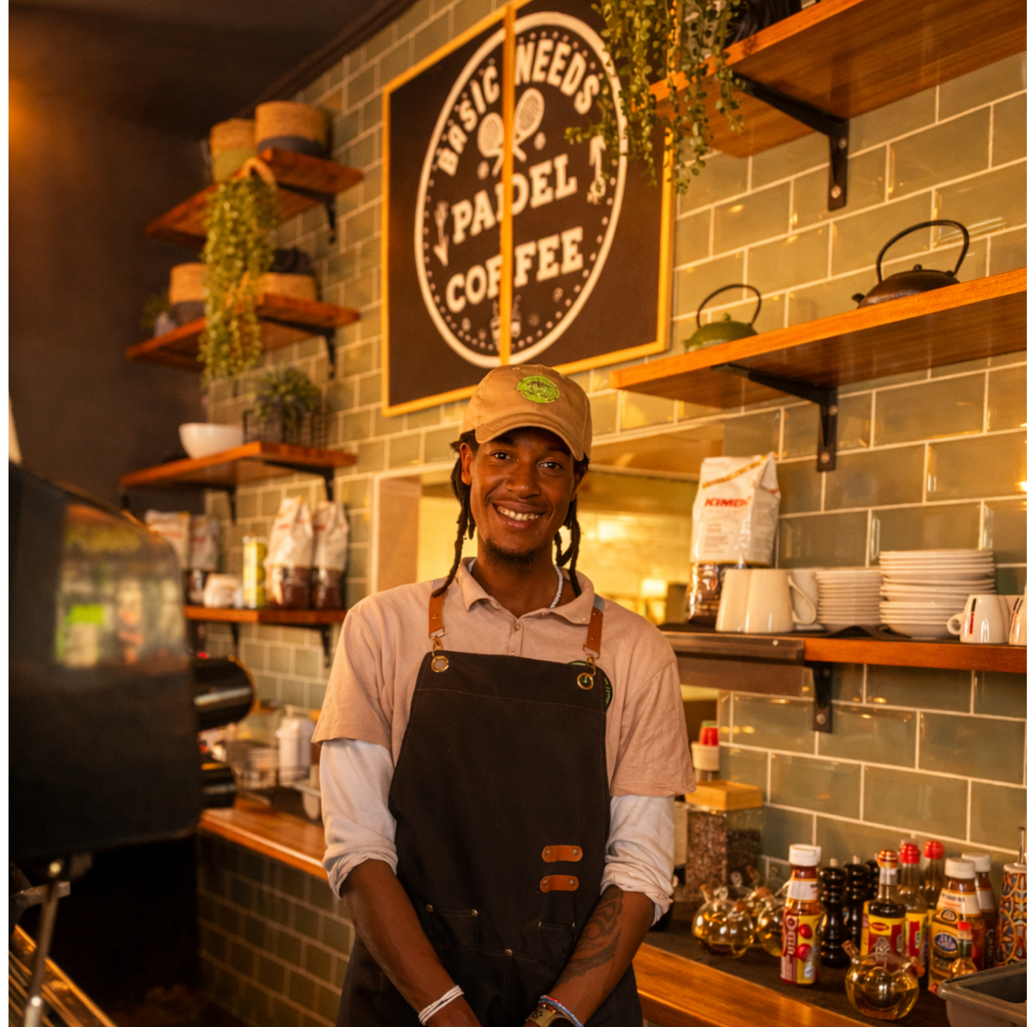 Savage coffee shop at Padel Magic