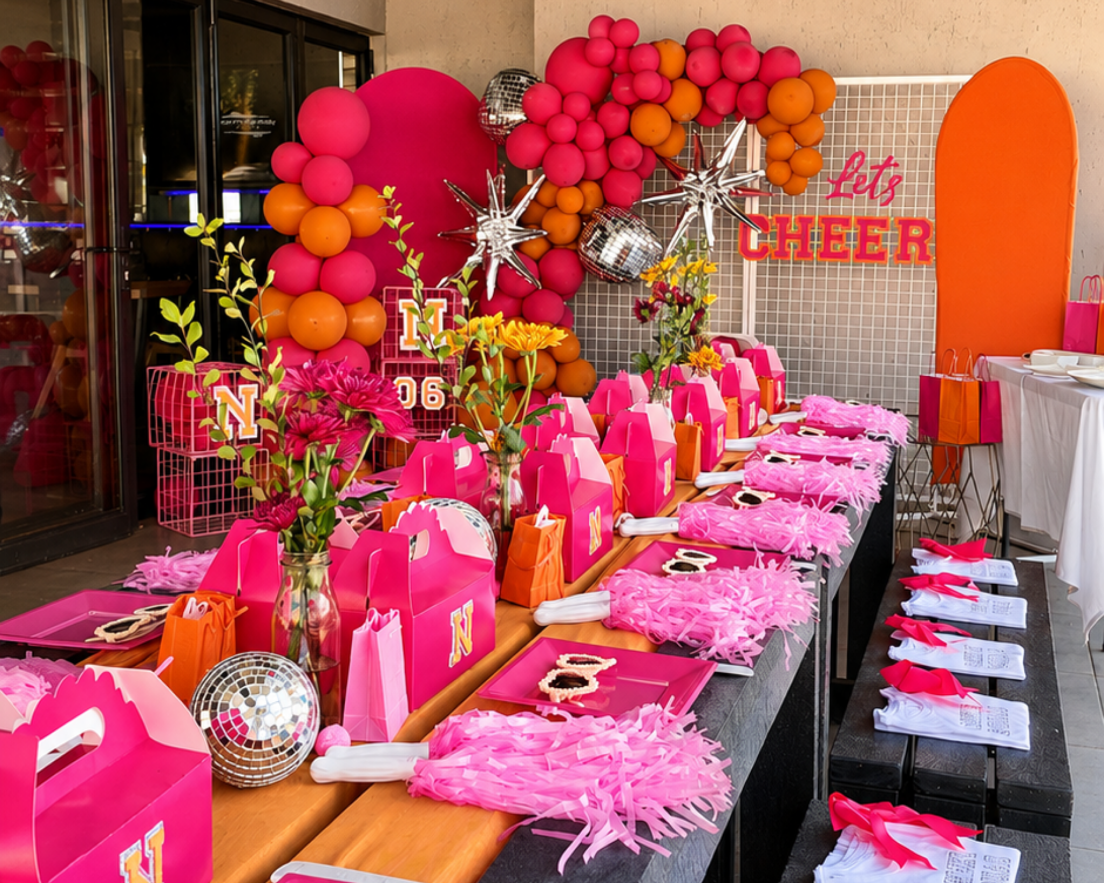 Themed celebration at Padel Magic