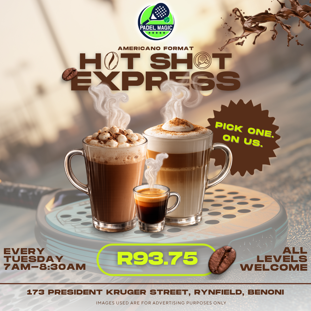 Hot Shot Express at Padel Magic Benoni