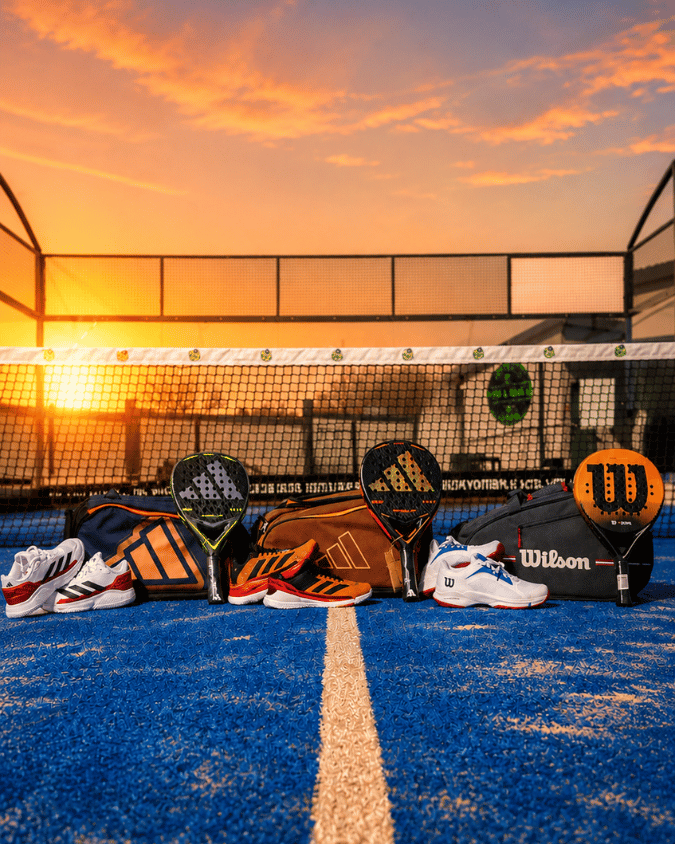 Padel rackets shoes bags and court gear at Padel Magic