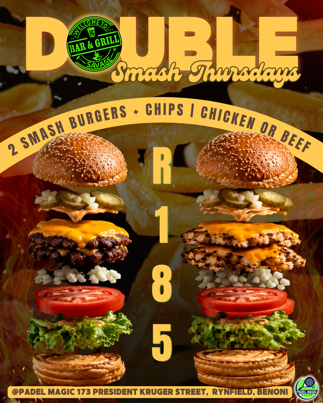 Double Smash Thursdays at Savage Bar and Grill